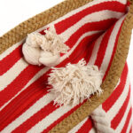 Grote strandtas xl met rits Grote strandtas xl met rits