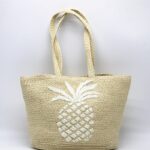 Rieten strandtas groot