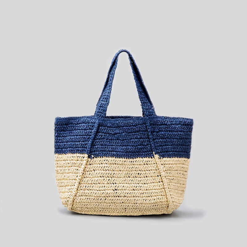 Strandtas blauw