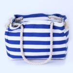 Strandtas blauw wit Strandtas blauw wit