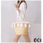 Strandtas luxe - Wit